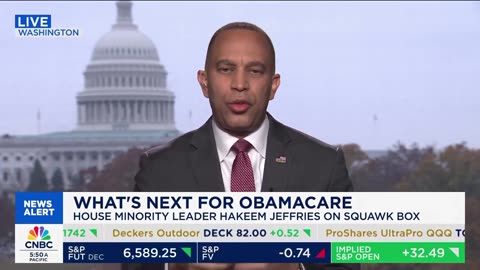 Hakeem Jeffries Blows Up At CNBC Host