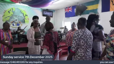 Sunday service 7th December 2025
