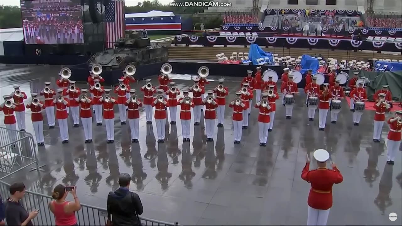 JULY 4 2019 Trump's 'Salute to America' Parade at the Lincoln Memorial Washington D.C. PART 1