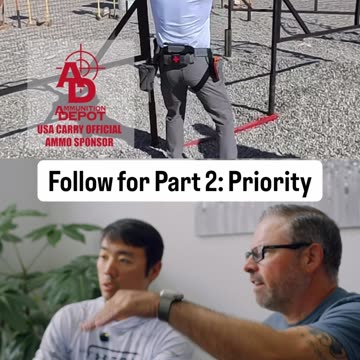 How a USPSA Grand Master Enters Positions vs. First-Timer (Me)