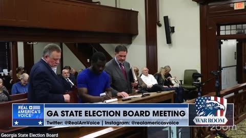 Georgia State Election Board Meeting