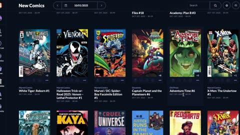 BIG WEEK! NEW COMIC BOOK RELEASES, SPECS & NEWS - October 1st, 2025