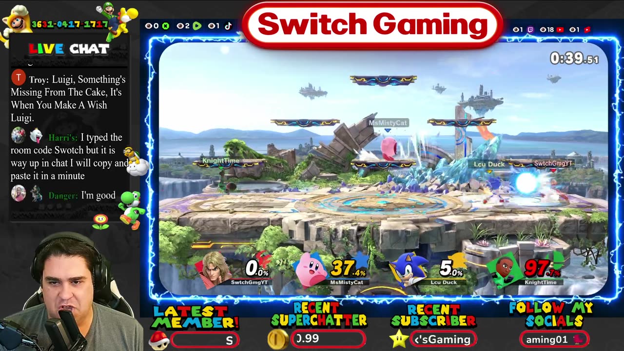 Super Smash Bros Ultimate Gameplay!!!! With Viewers (Nintendo Switch)