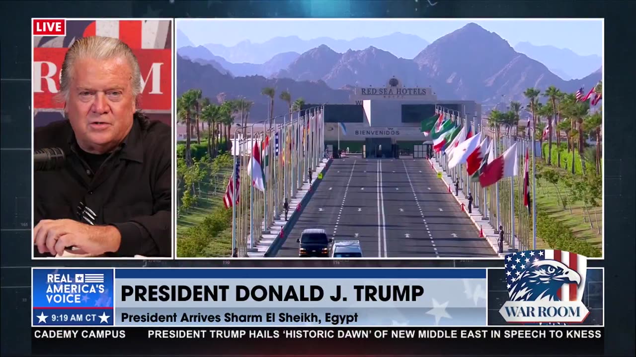 POTUS LANDS IN EGYPT