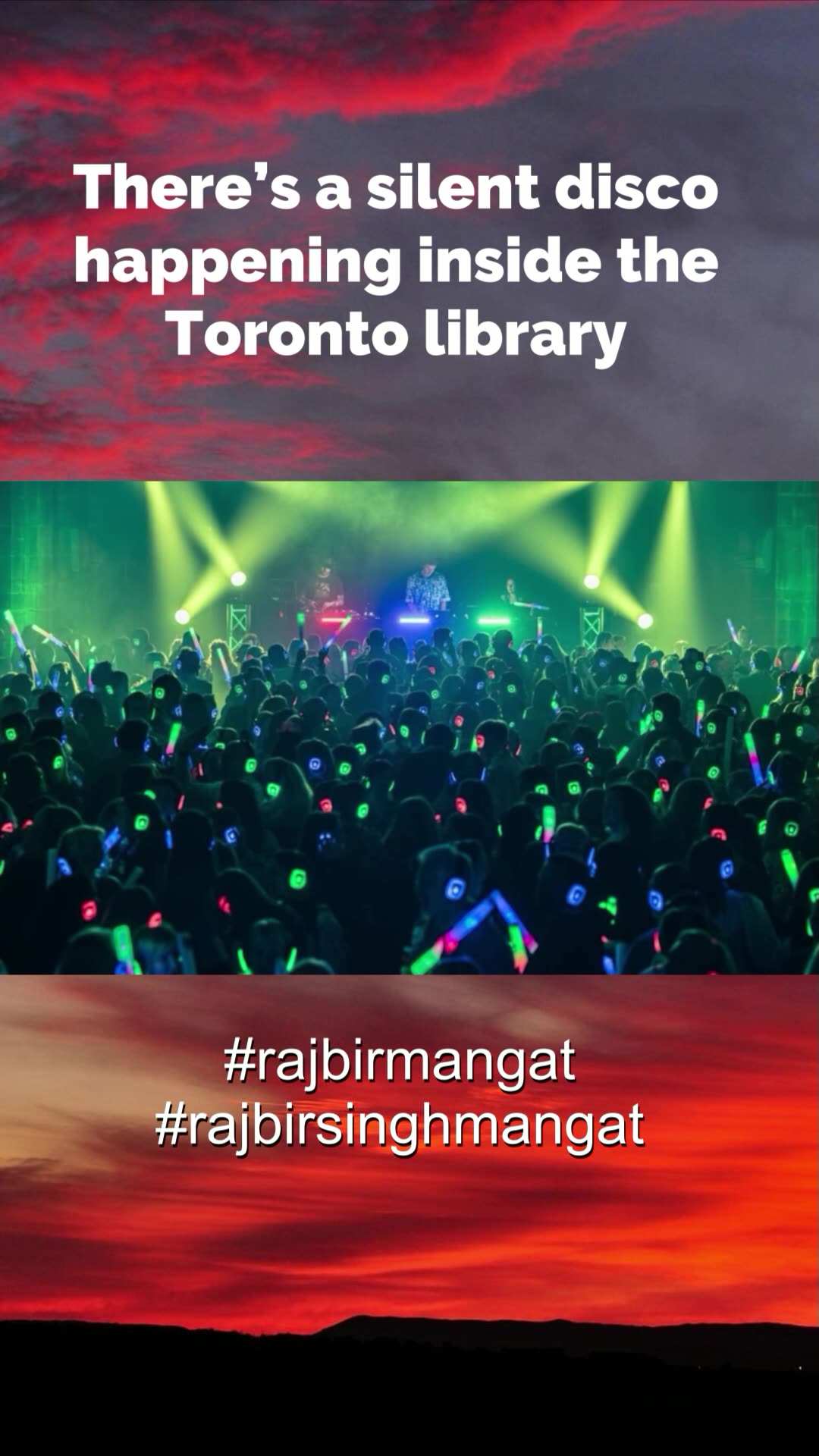 There’s a silent disco happening inside the Toronto library