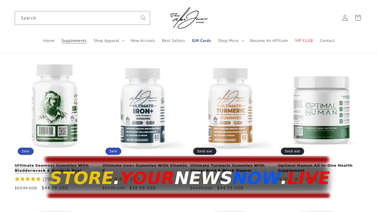 BOOST Your Immune System to FIGHT Against the Globalists' Bio-Weapons! | store.yournewsnow.live