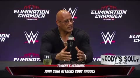 Rock Talks Cena Heel Turn Moment