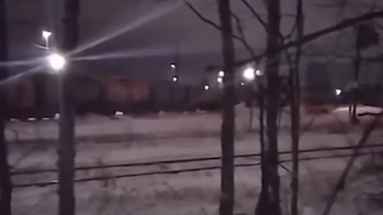 Russian Partisans Detonate a Russian Tanker Train Near Moscow