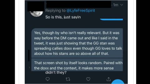 GG 20210204 Charlie Gold, Twitter Screenshots and a Disgusting DM