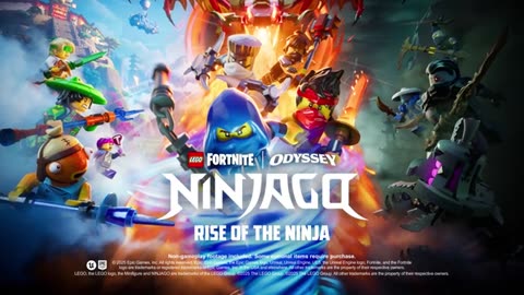 LEGO Fortnite Odyssey - Official Ninjago Update Trailer