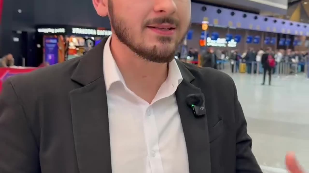 We asked passengers in the terminals…