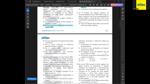 VONEX REPASO 2025 | Semana 08 | H. del Perú S2