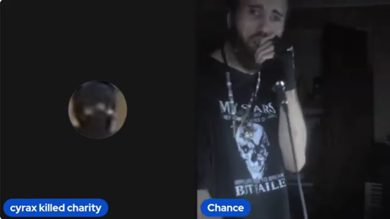 Cyraxx knows himself that he can't sing who are you fooling Chance?