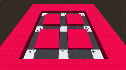 Pedestrian Avoidance and Intersection Test