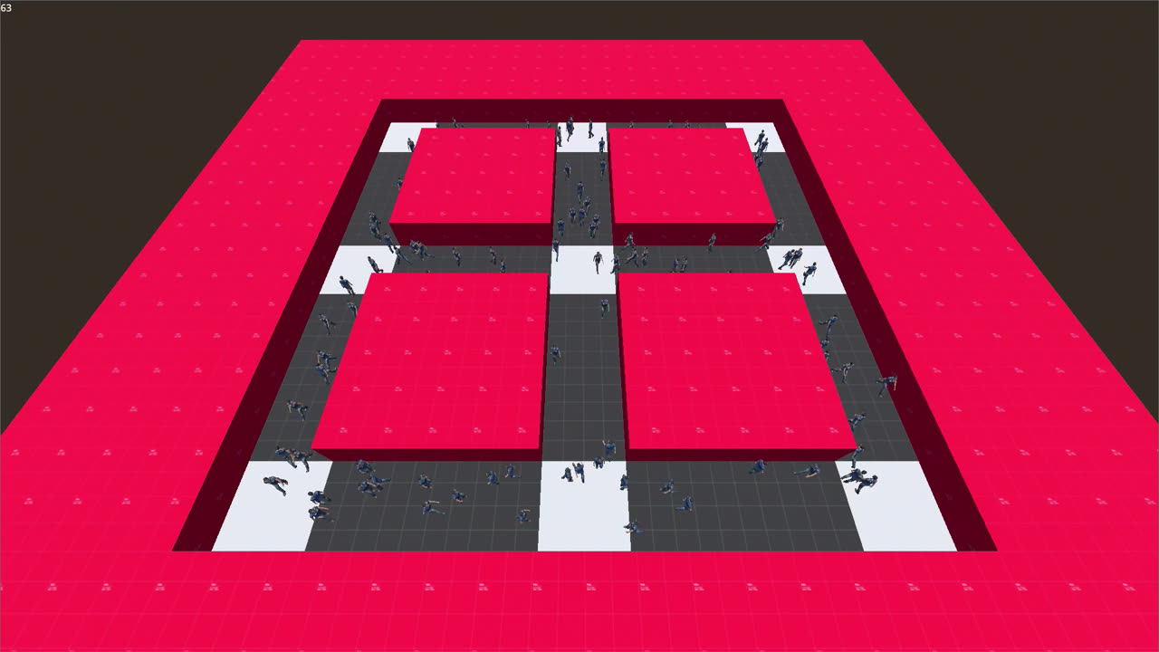 Pedestrian Avoidance and Intersection Test