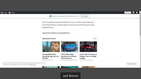 WordPress: Jack Bosma