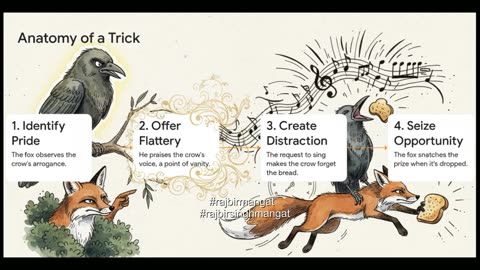 The Crow, Owl, and Fox