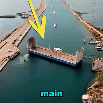 Unique Floating Bridge 😍😍