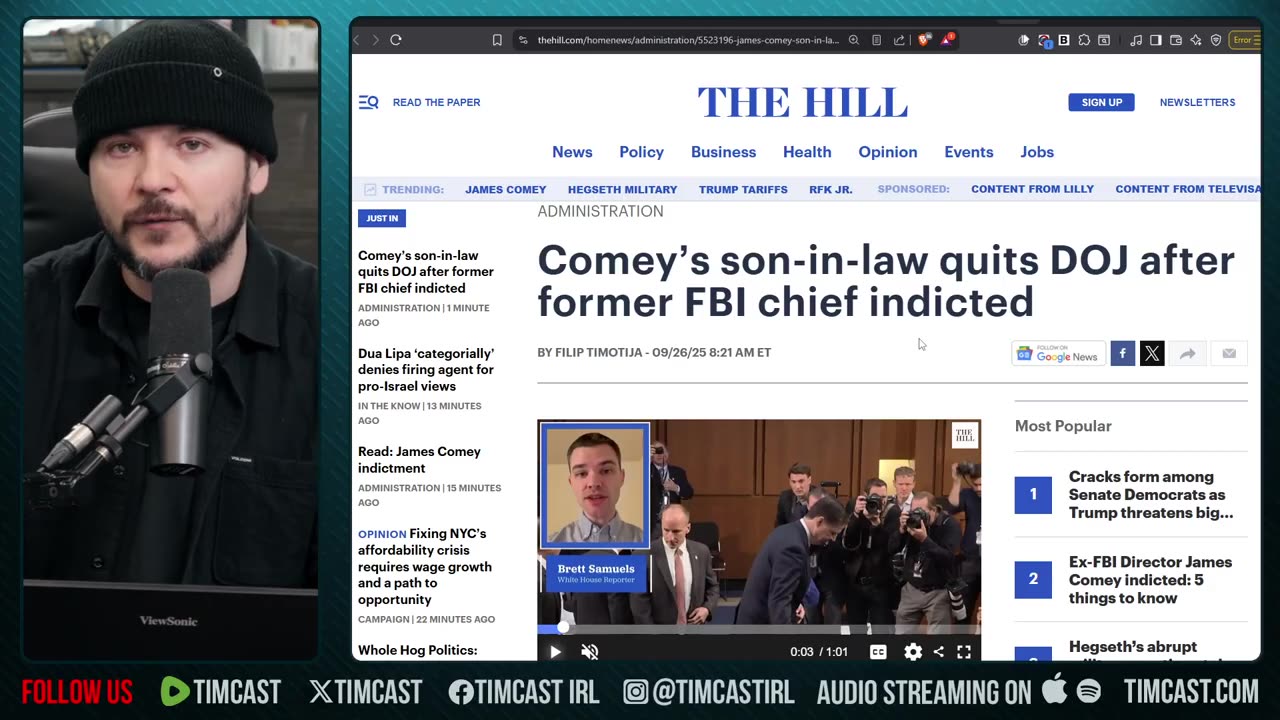 Trump Has Declared WAR, James Comey Indictment Is The Shot Heard Around The World | Tim Pool