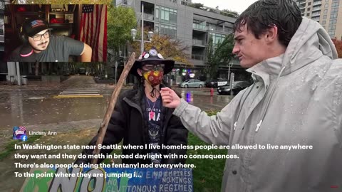 Strange #Portland #Protesters Interviewed By #Nick Shirley At #ANTIFA #ICE #Protest
