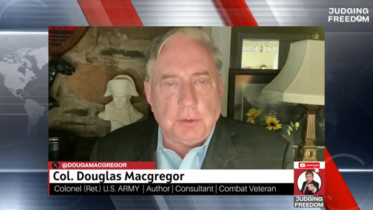 COL. Douglas Macgregor : Will the Israelis use nuclear weapons on Iran ? 'I can't rule it out'....