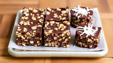 Coconut Chocolate Trio 🥥🍫🌾 Viral Whole Grain Desserts | FlavorVille