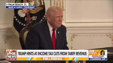 Trump floats 'substantially cutting' income tax