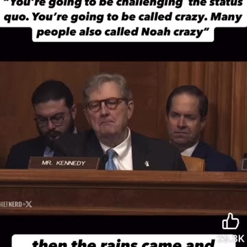 Senator Kennedy cracking up his co-workers