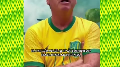 Em Vídeo, Bolsonaro Convoca Apoiadores para Protestos Contra Lula