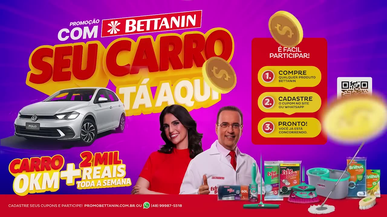 COM BETTANIN, SEU CARRO TÁ AQUI