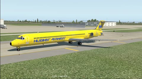 ur Rotate MD80 on Ubuntu 24 in Xplane 11 over Texas - still in 2025