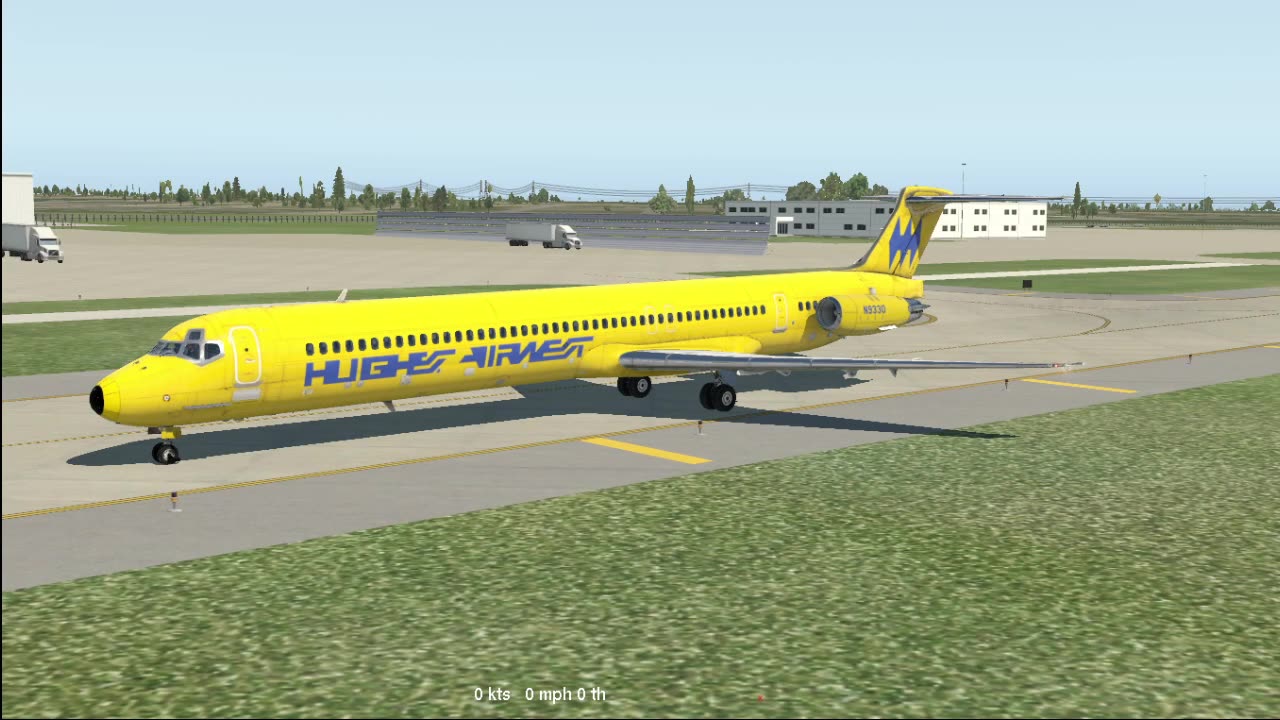 ur Rotate MD80 on Ubuntu 24 in Xplane 11 over Texas - still in 2025