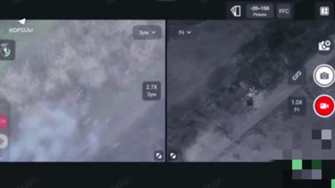 💥 Drone operators of "Phoenix" unit destroyed an enemy assault column near Lyman