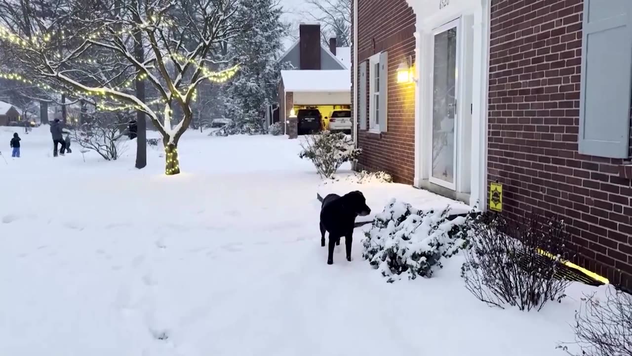 Winter storm buries Cincinnati as cold front hits Midwest