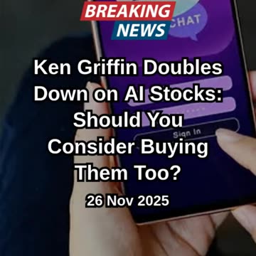 Ken Griffin Doubled Down on 3 AI Stocks