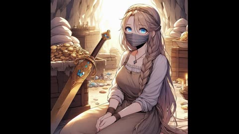 ASMR Story - The Dragon Girl and the Thief Tied Up and Gagged in the Treasure Cave