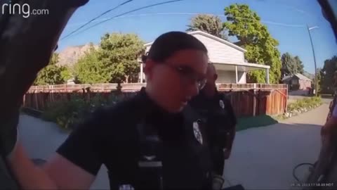 This is still the funniest way to handle cops at your door. Language Warning