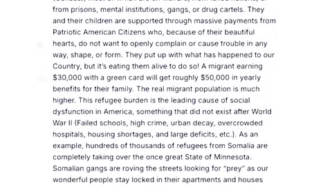 Trump says U.S. will permanently pause migration from 'Third World Countries'