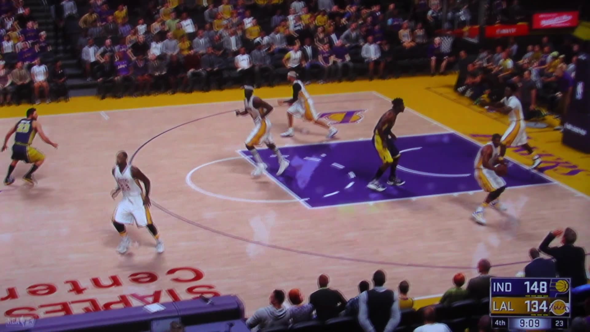 Nba2k Indiana Pacers Vs Los Angeles Lakers Buzzer Beater