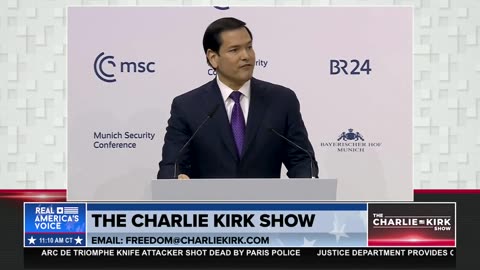 SEC. RUBIO RECEIVES STANDING OVATION IN EUROPE OVER WEEKEND