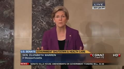 Chief Warren Is Being Haunted by Her Own Government Shutdown Comments in 2013