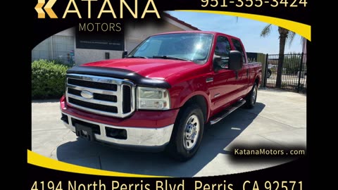 STOCK 607 - 2005 Ford F250 XL SUPERDUTY