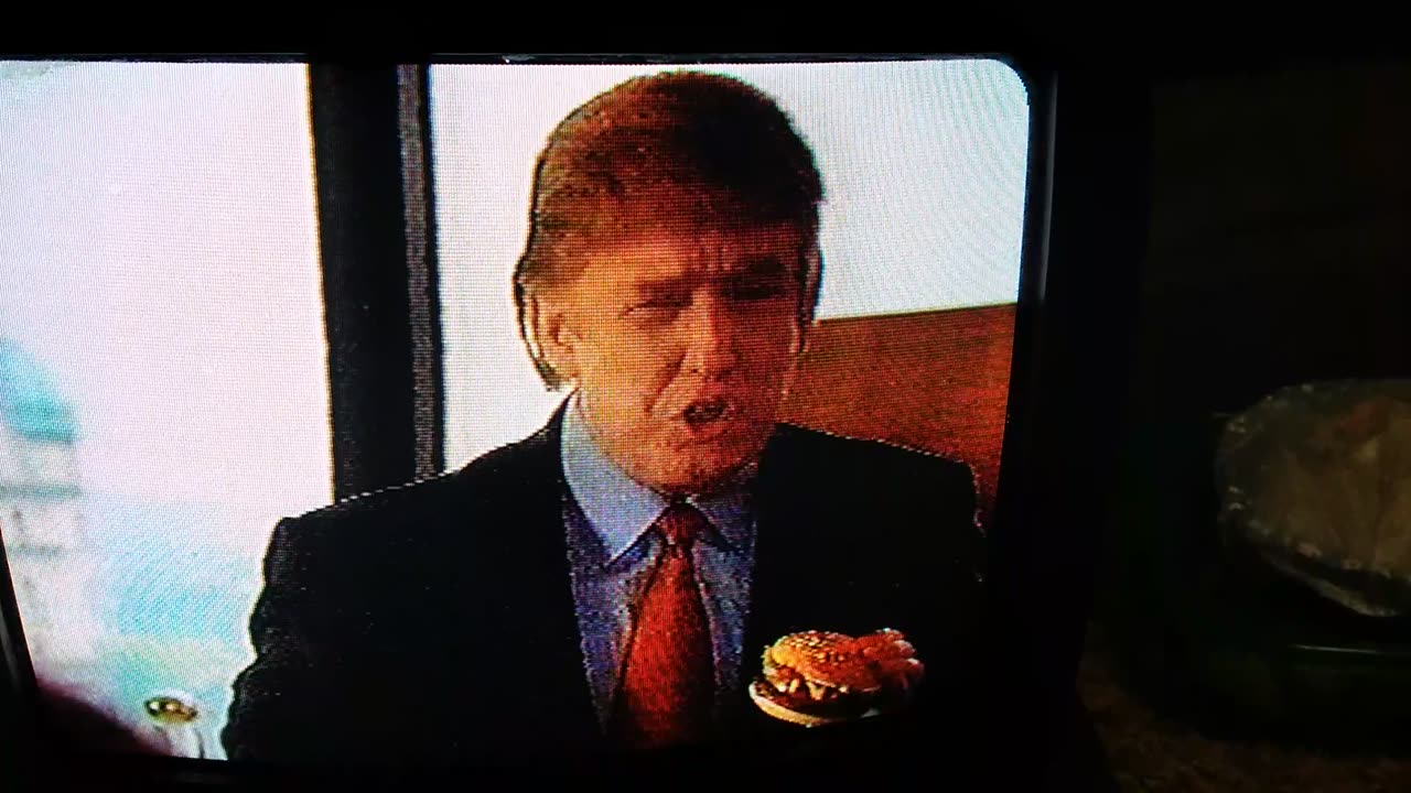 Rare Donald Trump mcdonalds Commercial/ Matt Ahn Talk Show