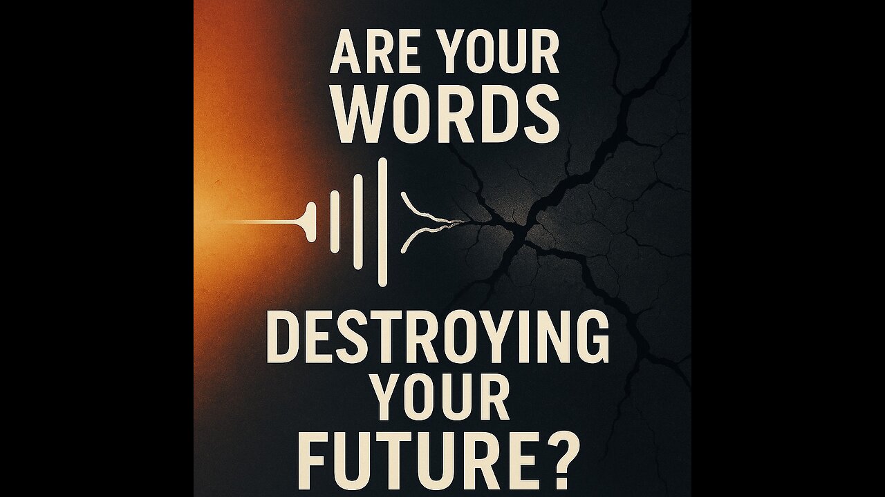 Are Your Words Destroying Your Future?