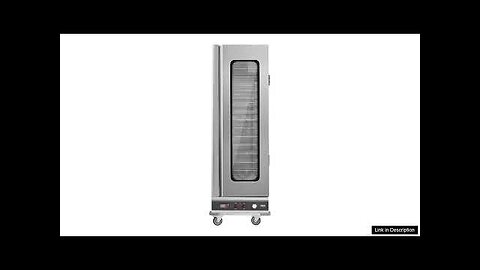 Hot Box Food Warmer 16-Tier Concession Warming Cabinet with Water Tray Review