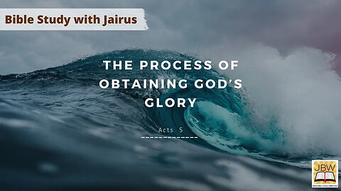 #Bible Study with #Jairus - #Acts 5 Being closer to God is like being closer to the sun/ God is Holy