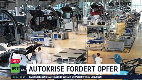 Krise bei VW: Gläserne Manufaktur in Dresden stoppt Produktion