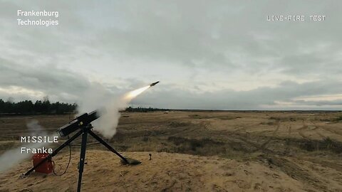 🇺🇦 The Tests of the Estonian Interceptor Missile Mark I