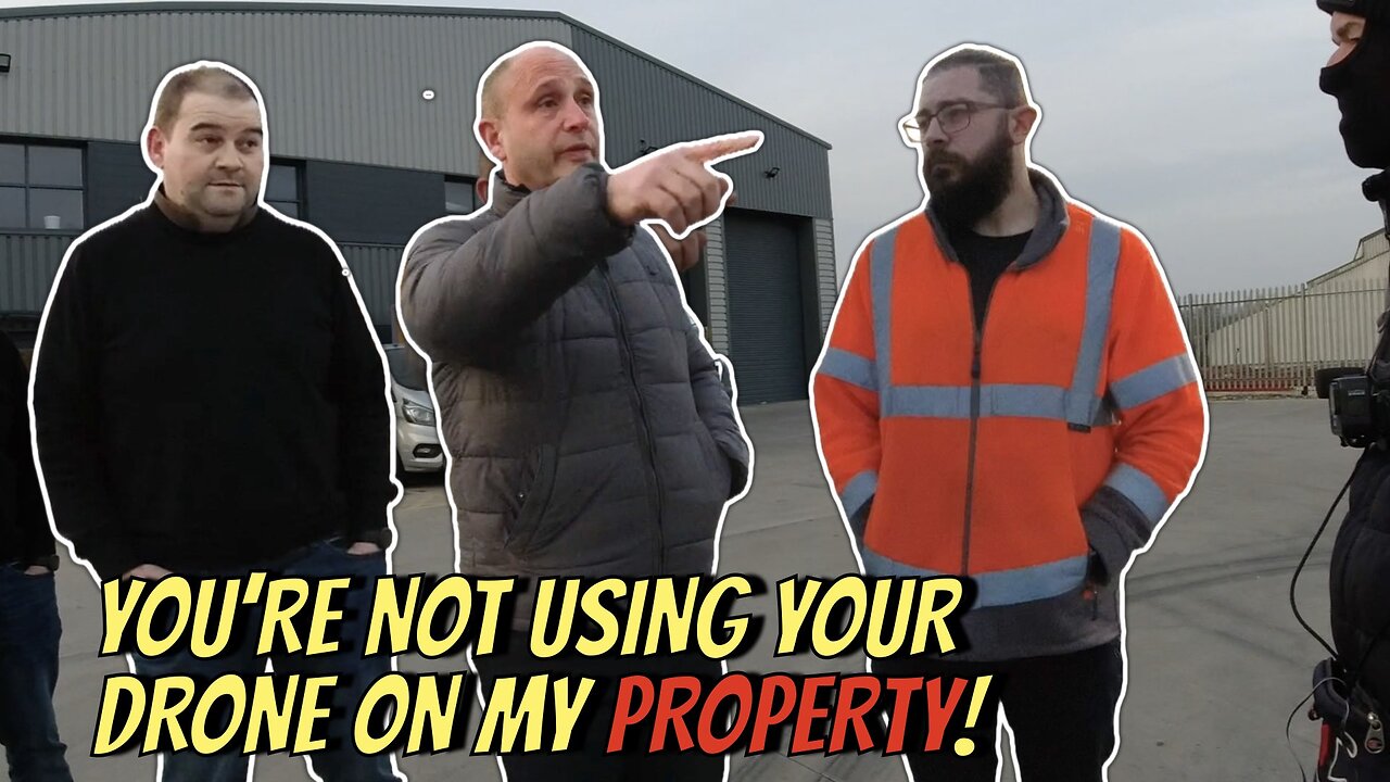 YOU'RE NOT USING YOUR DRONE ON MY PROPERTY! WITH @DJAUDITS 📸❌💩🎥