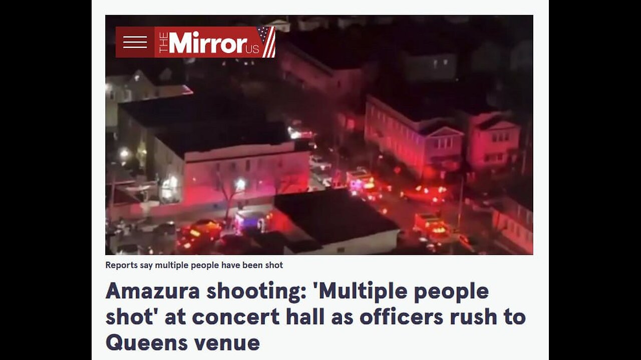 MULTIPLE PEOPLE SHOT🏫🥷🚓🚑AT NIGHT CLUB IN QUEENS, NEW YORK👥🪩🥷💫